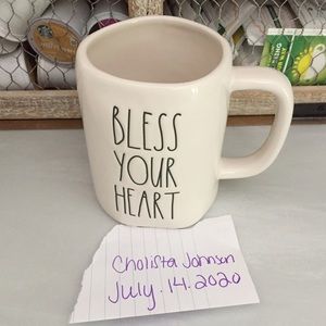Bless your heart mug